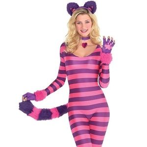 Cheshire Kitty Cat Costume Alice and wonderland